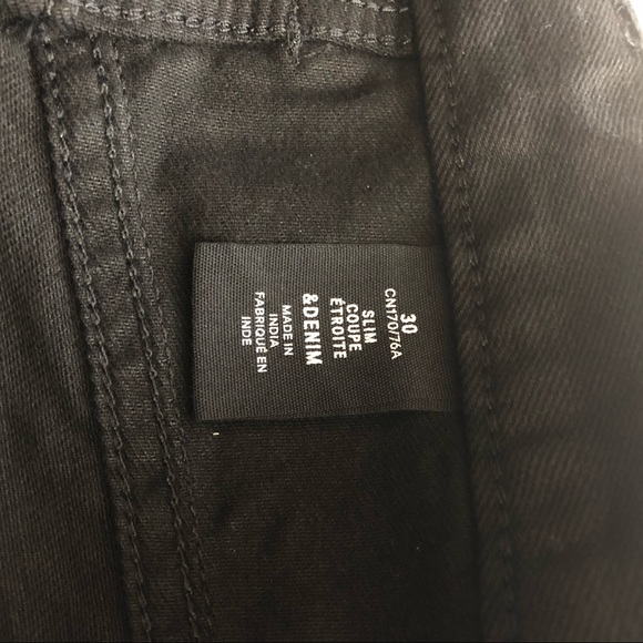 slim coupe etroite h&m